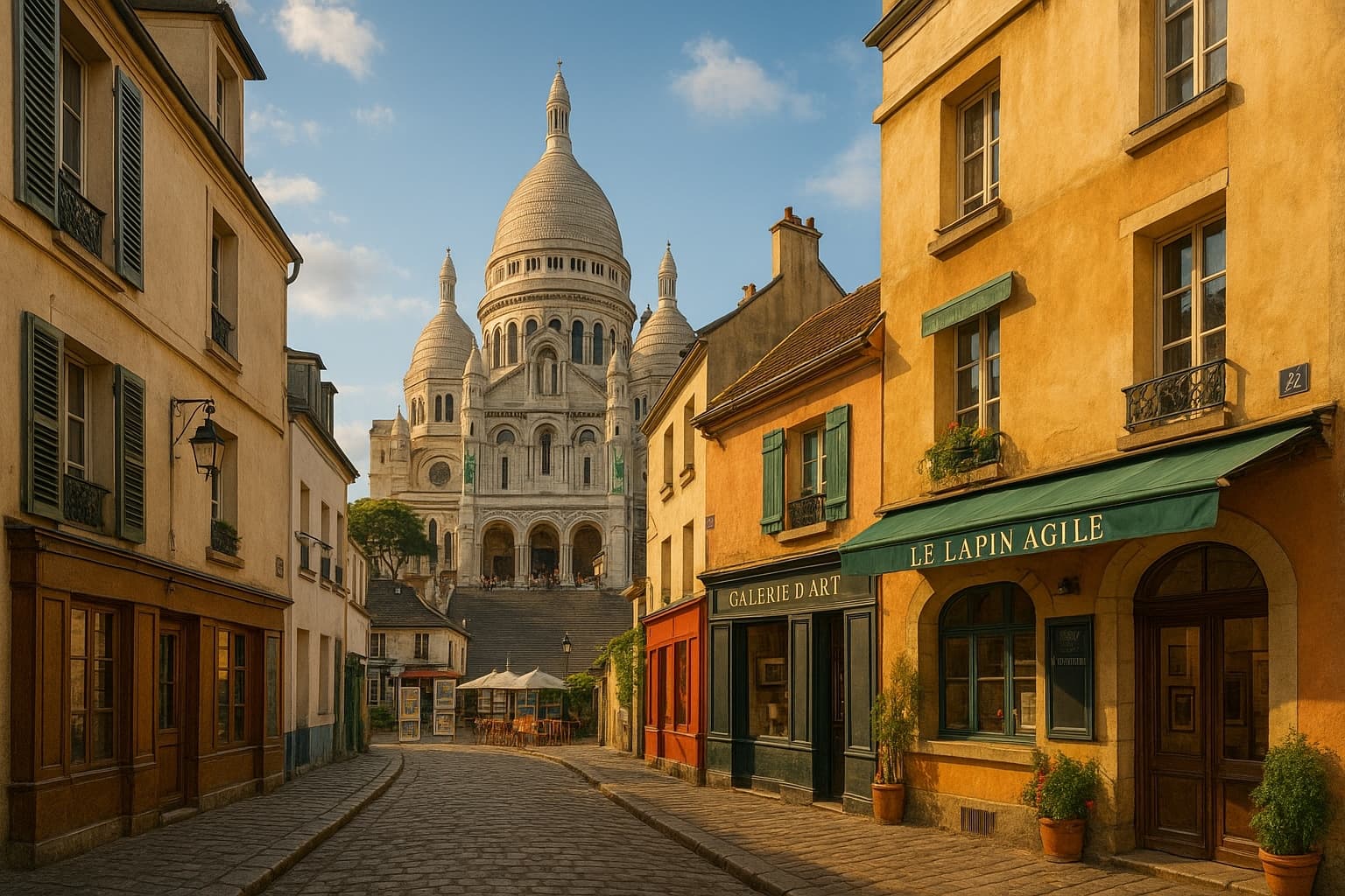 Artistic Footsteps in Montmartre