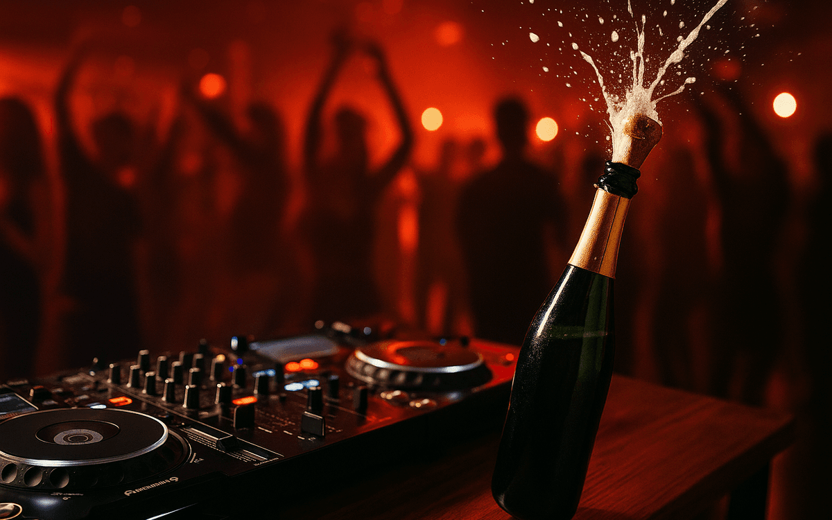 Soirée H!P-HOP PREMIUM — une ambiance élégante et festive autour du hip-hop.