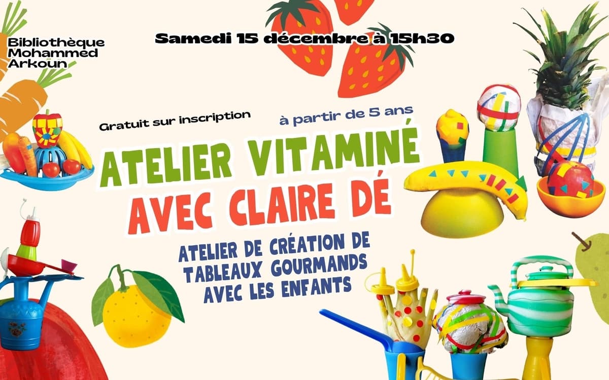 克莱尔·德《ARTI SHOW》创意工坊：儿童水果装置与摄影艺术体验