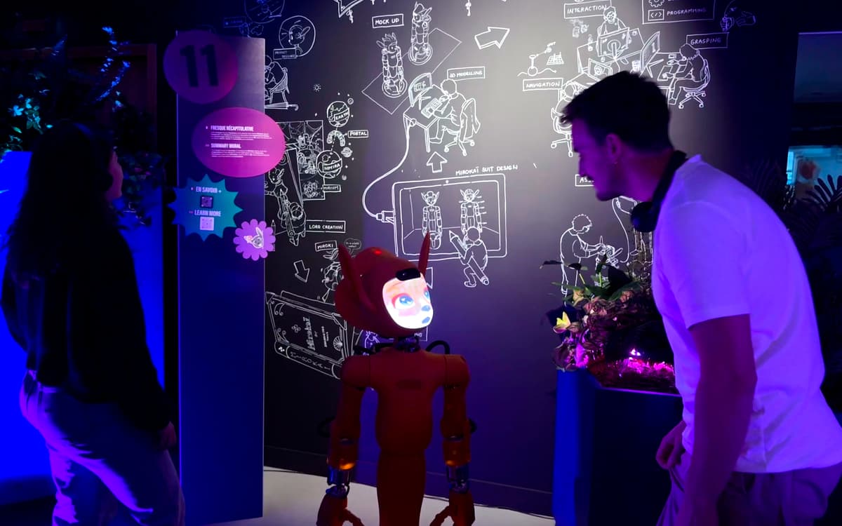 Mirokaï机器人邂逅