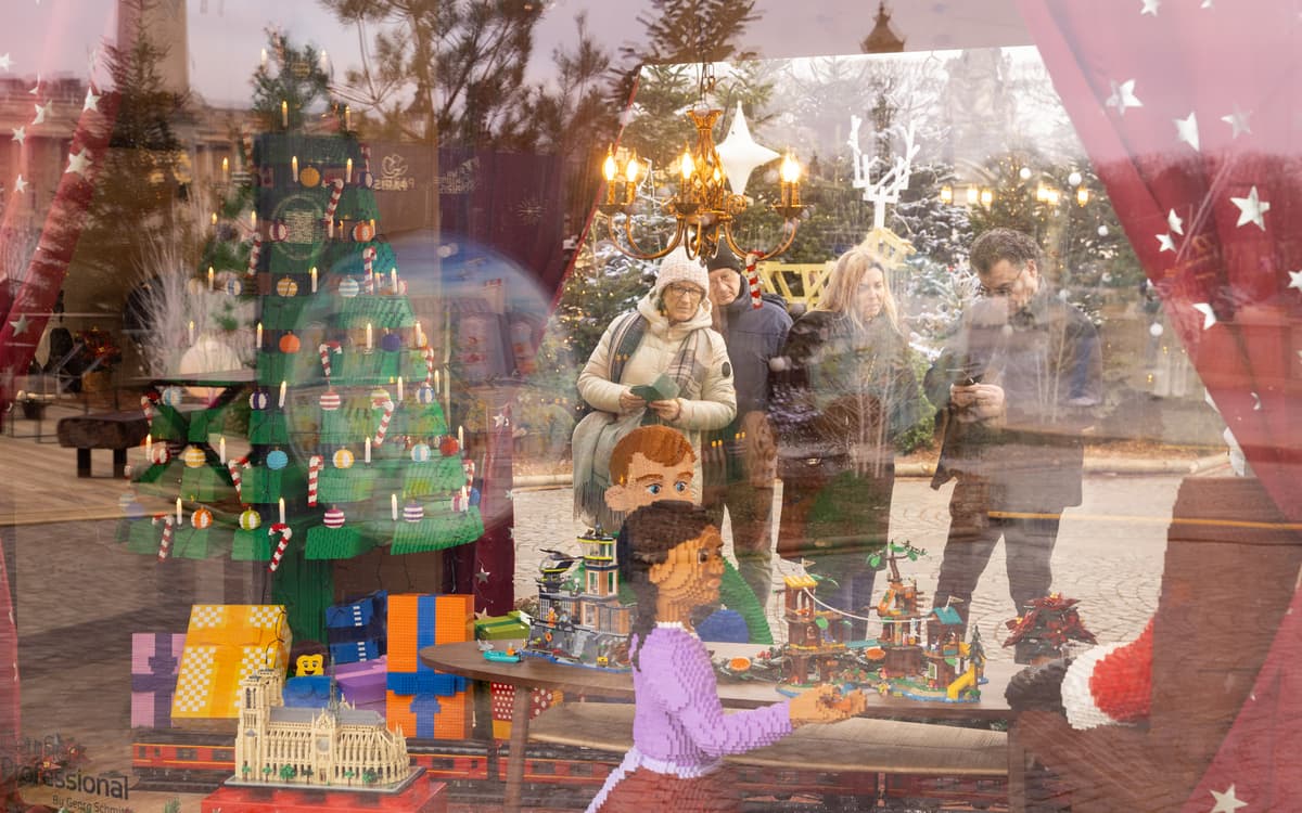 协和广场圣诞村。