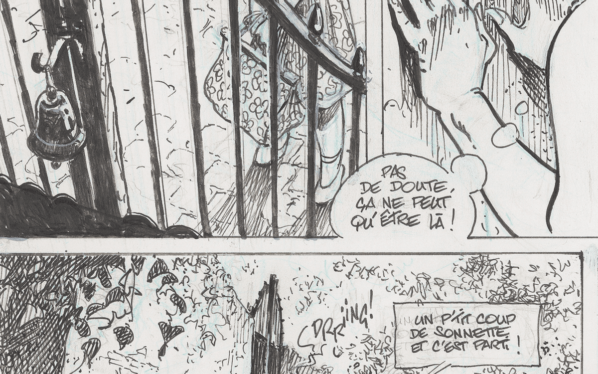 法比漫画大师雷吉斯·洛伊塞尔新作展：《森林前的最后一栋房子》