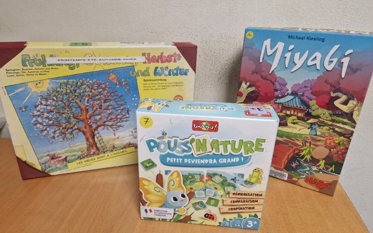 巴黎自然主题桌游：花园成长记