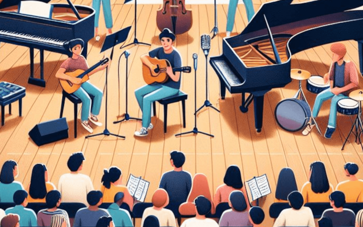 纳迪亚和莉莉·布朗热音乐学院：‘周六，如果您愿意！’学生开放舞台音乐会