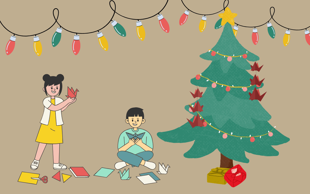 漫画迷专属：日式圣诞折纸工作坊