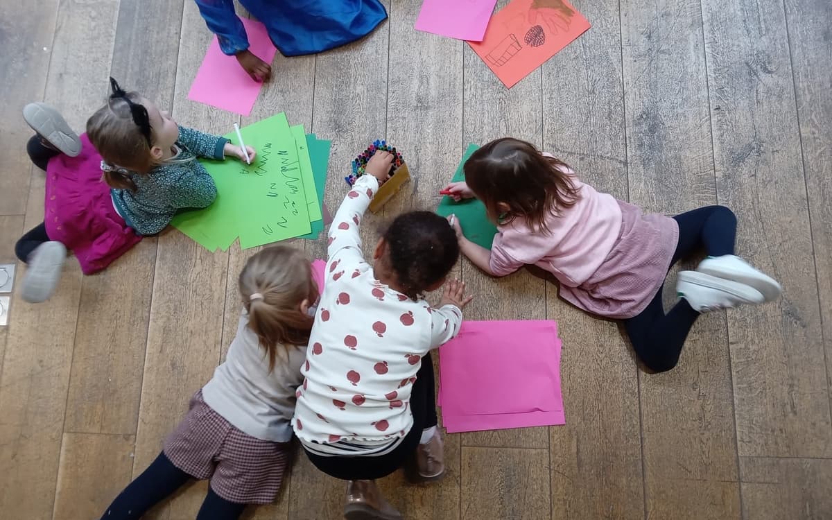 视觉艺术家Samiha Driss亲子艺术工作坊