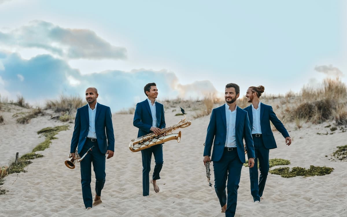 萨克斯管四重奏与合奏汇报音乐会