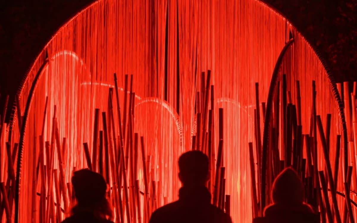 拉维莱特公园光影之夜