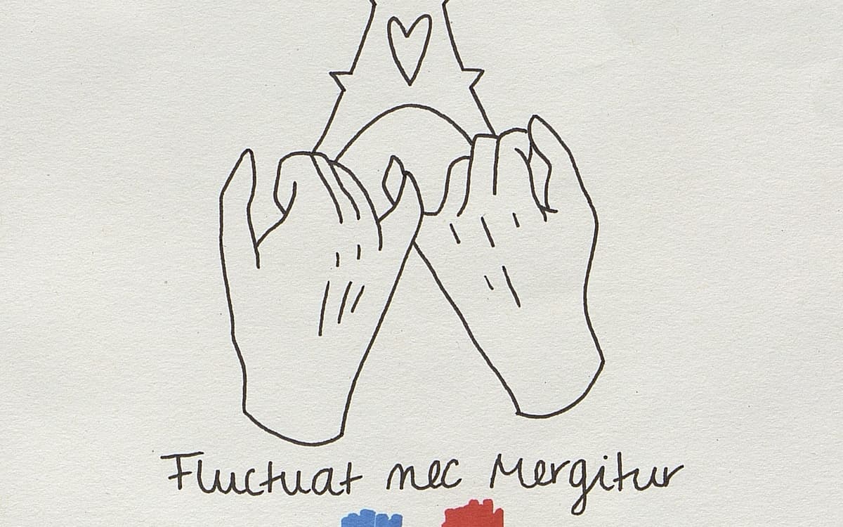 2015年12月10日,在巴塔克兰剧院(巴黎第11区伏尔泰大道50号)现场收集的悼念物品细节。巴黎档案局,3904W 4(64)。