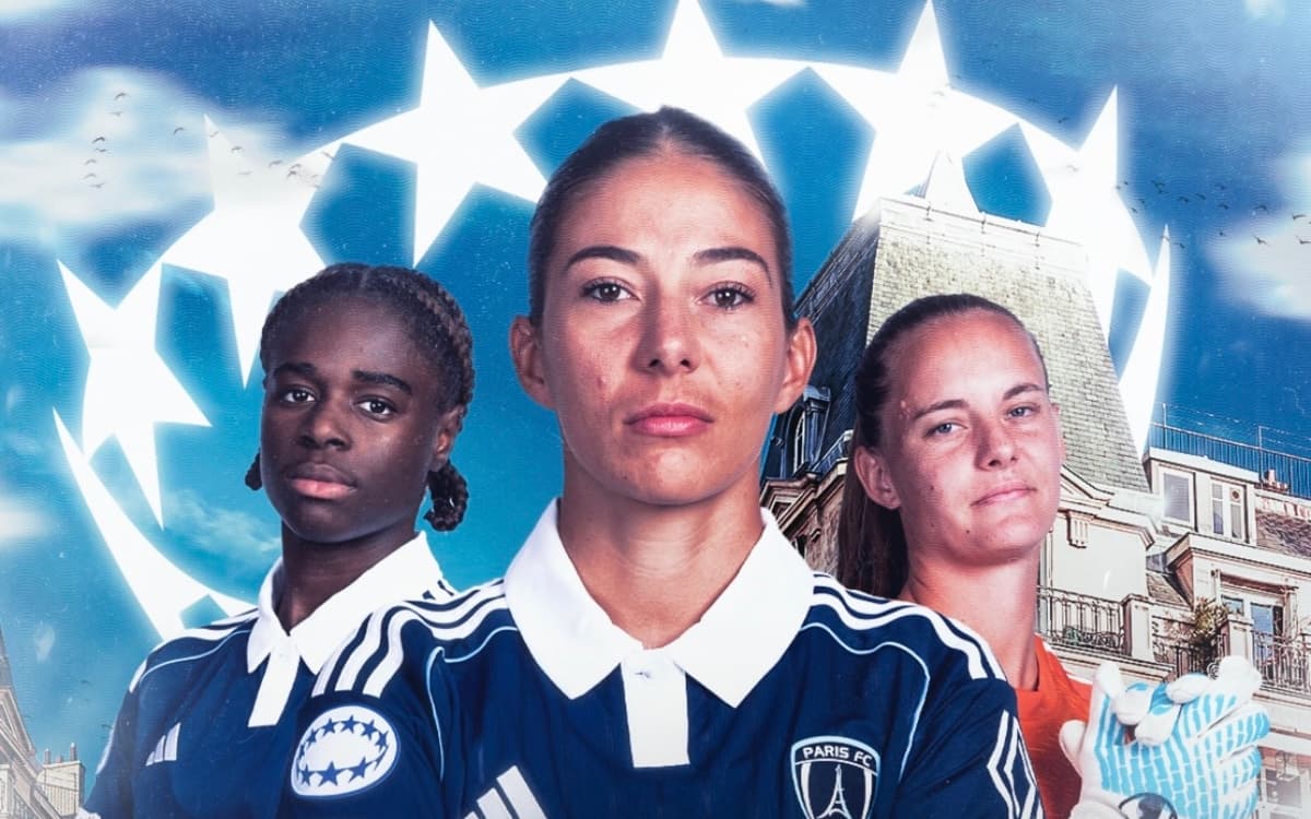 巴黎FC欧冠赛事横幅